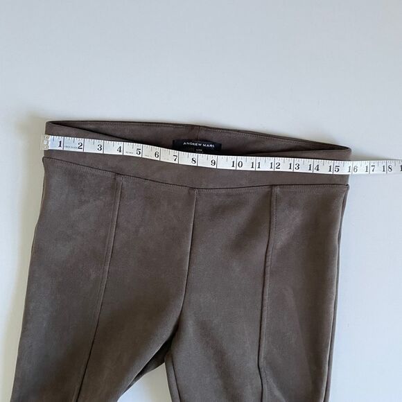 Andrew Marc faux suede skinny pants S - Picture 7 of 11
